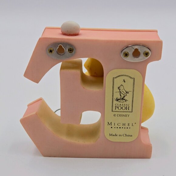 Vintage Classic Winnie The Pooh Letter “E” By Michel & Co Disney Nursery Alphabe - Picture 6 of 9